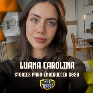 Stories para enriquecer 2026 | Luana Carolina